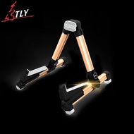 AROMA Aluminium Alloy Stand Gitar Lipat Universal A-Frame Stand untuk Gitar Ukulele Bass Mandolin Al