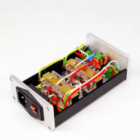 New US4 10A 2200W AC power supply filter board Overcurrent lightning protection US power socket for 