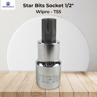 Star Bit Socket 1/2" T55 x 55 mm / Wipro L Socket Wrench