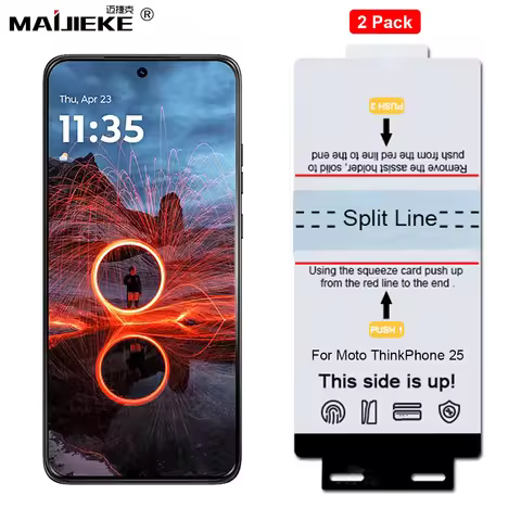 2Pcs HD Front Hydrogel Film for Motorola ThinkPhone 25 Moto Edge 60 Stylus 50 Neo Fusion 40 Ultra Pr
