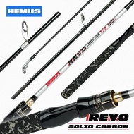 Koh JUBAIDI SPINNING GETSU COMMANDO ATTACK FISHING ROD, HEMUS REVO CARBON SOLID SELLING SEMARANG ORI