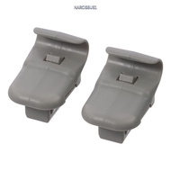NARCISSUS13A0E 2pcs Car Accessories, LC6269261B77 41.2x28.4mm(1.62x1.12in) Sun Visor Clip, Car Repla