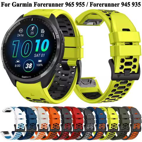 Quickfit 22mm Watch Band For Garmin Forerunner 965 955 Smartwatch Strap For Garmin Forerunner 945 93