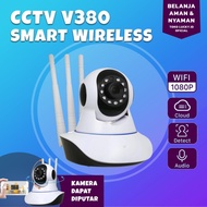 CCTV Indoor V380 Pro HD Rotating Camera Wifi Meja Mic Speaker
