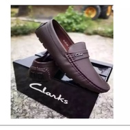 Shoes Clarks Lofer, Kasut Kulit Clarks,  Pure Leather , Clarks Leather Shoe, Sale, Offer