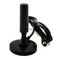 A 2 piece 1.5M Digital DVB-T Antenna 30dBi Freeview Receive Booster Indoor For TV HDTV