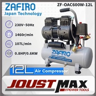 ZAFIRO 12Liter Tank Air Compressor Oil-free High Pressure Multifunction Air Compressor