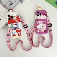 HX| For iPhone 17 Air 16 16E 15 6 6s 7 8 Plus X Xr Xs 11 12 13 14 Pro Max SE 2020 Kitty doll soft ca