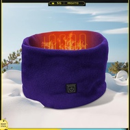 USB Heated Neck Gaiter Soft Fleece Warm Winter Neck Gaiter for Men & Women