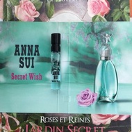 🎀Anna Sui 安娜蘇 Secret Wish 許願精靈 女性淡香水 試管/針管 2ml 法意原廠公司貨