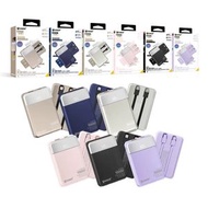 XPOWER - 【黑色】B10H 3輸出雙內置線Type-C PD/Lightning 10000mAh PD+SCP充電器