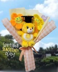 現貨 即寄🎓 Care Bears 花束  畢業花束 公仔花束  生日禮物 畢業花束 🍀 carebears 畢業禮物 🎁