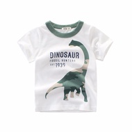 27Kids Choice Korean childrens clothing new 2024 summer boys short sleeved T-shirt fashion trend bra