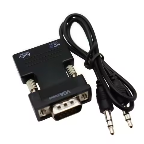 1080P HDMI-compatible to VGA /VGA to HDMI-compatible Adapter VGA Adapter For PC Laptop to HDMI-compa