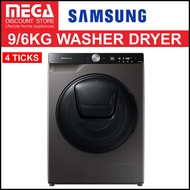 SAMSUNG WD90T754DBX/SP 9/6KG WASHER DRYER (4 TICKS)