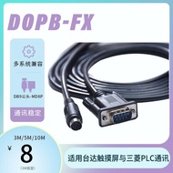 Suitable for DOP-FX3U-422 Delta touch screen and Mitsubishi PLC FX2N 3U PLC cable communication DOP-