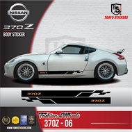 NISSAN 370Z CAR BODY STICKER SET 370Z - 06