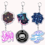 Popular Animation TV Show Keychains for Accessories Bag Game Jinx Jayce VI Caitlyn Viktor Keyring Je