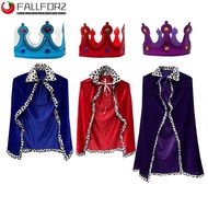 AFALLFOR Halloween Costume Cosplay Props, Cosplay Realistic Halloween King Cape, Fashion Funny Cloak
