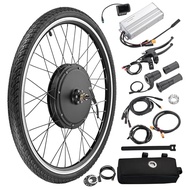 AW Electric Bike Conversion Kit 48V 1000W 26" Front/Rear Wheel Powerful Motor E-Bike Conversion Kit 