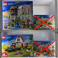 LEGO City 樂高套裝 (60202/60234/60346/60365) 露營/嘉年華/農場/住宅大樓