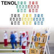 TENOL Score Keeper Score Flipper Numbers 0-9 Practical Scoring Scoreboard for Tennis