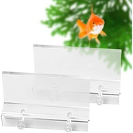 BELMAKS Clear Acrylic Aquarium LED Light Holder Aquarium Lamp Hanging Aquarium Fixture Support Stand