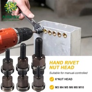 NAESV Hand Rivet Nut Tool, Steel Nuts Fasteners Manual Rivet Tool, Tool Kit Professional Secure Fast