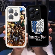 Z-43 Attack on Titan White Black Casing for ITEL RS4 A90 P65 S23 A80 A50 A70 P55