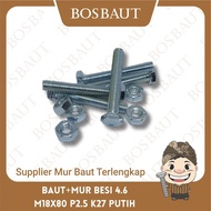 Stainless Steel Bolt 304 5/16X2-1/2 T18 - B/O SS304 5/16X2-1/2 T18
