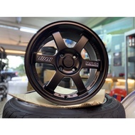 TE37 New sport RIM15x7jj 4x100 Et38 matt black 🇹🇭🇹🇭johorbaru