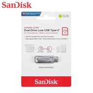 【現貨免運】SanDisk Ultra Luxe 256G Type-C OTG 雙用 金屬隨身碟