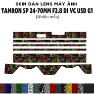 Tamron SP 24-70mm F2.8 Di VC USD G1 Lens Skin (Many models) | Decal Film 3M camera lens protection s