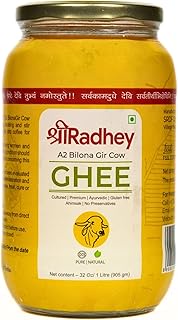 Shree Radhey Gir Cow ghee A2 Certified (1 L)
