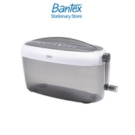 Deli Document shredder Paper Hand Crank 3L Capacity A4 Size Sharp Blade Small