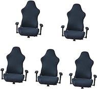 Abaodam 5 Sets Gaming Chair Protective Cover Stretch Chair Covers Chair Covers for Office Chairs Seat Cover for Office Chair Boss Chair Slipcovers Secret Lab Swivel Accent Chair