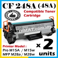 2 x CF248A CF248X Compatible for HP 48A CF 248A Laserjet Pro M15 M15A M15w M 15A 15W MFP M28a M28w L