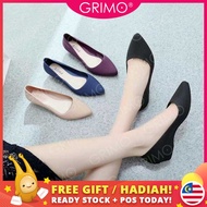 READY STOCK💝GRIMO Alina Jelly Kasut High Heels