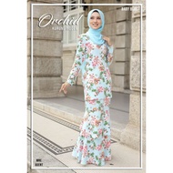 baju kurung moden baju kurung dewasa baju kurung orchid baby blue