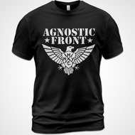 Cotton T-Shirt Agnostic Front Punk Music Roger Miret Vinnie Stigma Mike Gallo
