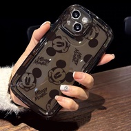 Casing Hp OPPO A92 A52 A72 A92s A93 5G A94 5G A95 5G A74 F19s F17 Pro F19 Pro F19 Pro+ F11 F9 Pro R15 R17 Case Mickey Mouse clear Tpu Pattern clear Edge Transparent Silicone anti Shock Softcase