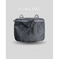 PS Sling Bag - Black [4892]