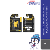 LIMITED EDITION TNG CARD - POKÉMON PIKACHU