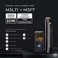 M3LT1 + M3F7 DIGITAL GATE & DOOR LOCK (FREE INSTALLATION)
