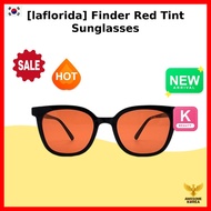 [laflorida] Finder Red Tint Sunglasses / Korean Sunglasses / Red Tinted Lenses / 100% Genuine by Awe