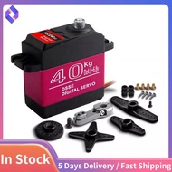 Waterproof Servo 40Kg High Torque Metal Gear Digital Servo for 1:8/1:10/1:12 RC Car Robot 180°