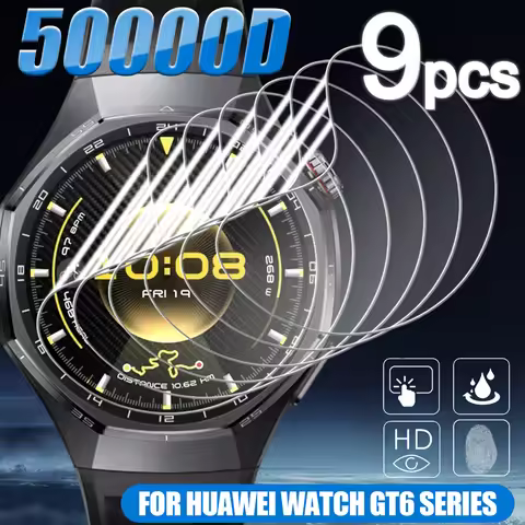 3-9Pcs For Huawei Watch GT 6 Pro HD Smartwatch Hydrogel Film Anti-scratch Soft Screen Protector For 