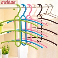 MEIHUAA Clothes Hanger Anti-skid 3 Layer Fishbone Space Saver