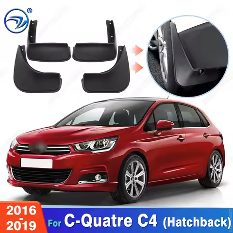 For Citroen C-Quatre C4(Hatchback) 2016 2017 2018 2019 Mudflaps Splash Guards Mudguards Mud Flaps Fe