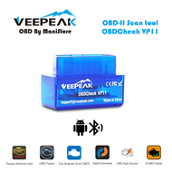 VeePeak Mini Bluetooth OBD2 Scanner for Android, Car OBD II Diagnostic Scan Tool, Check Engine Light Code Reader